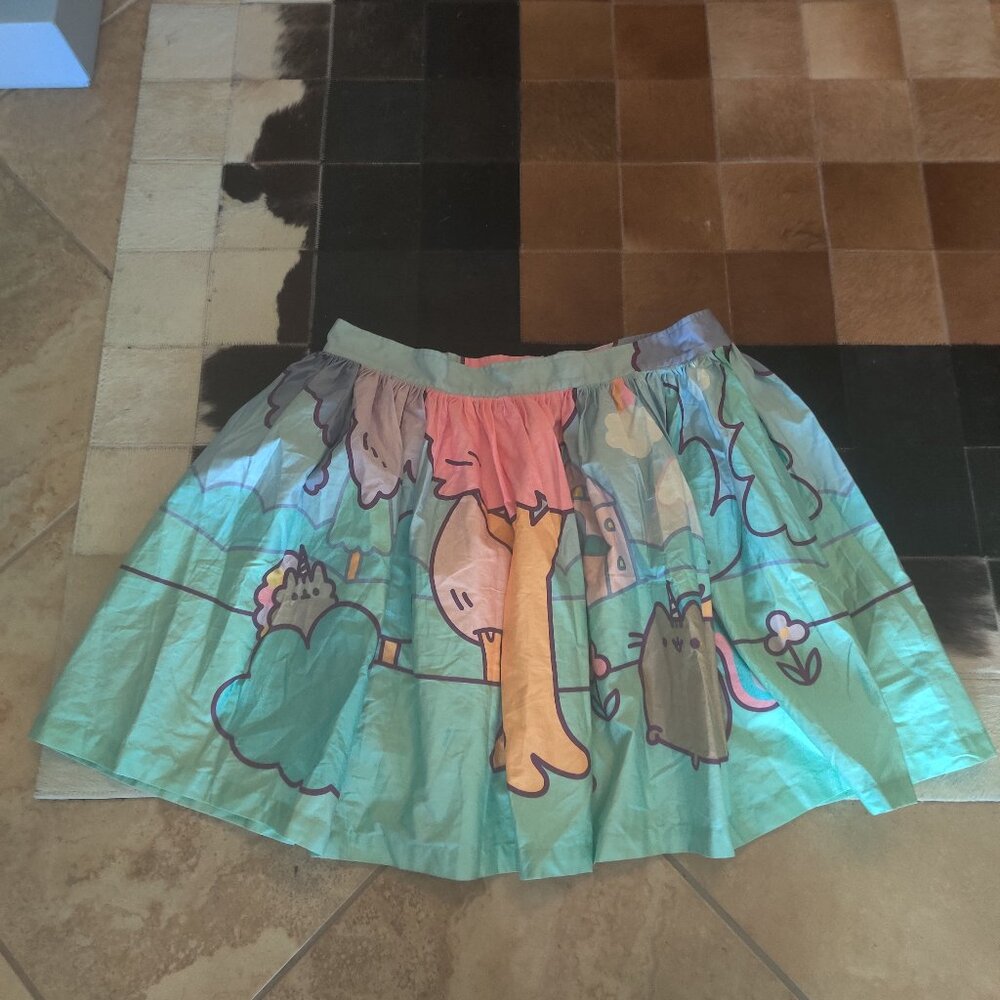Sarsparilly Pusheen collection skirt size 3xl New (fits 1x)